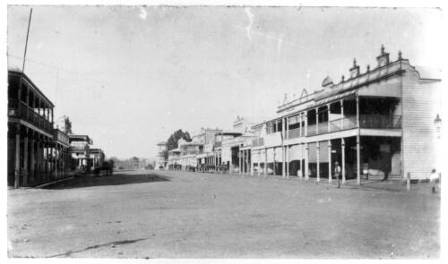 Molesworth Street, Lismore [New South Wales] in the early nineties [1890s] [picture]