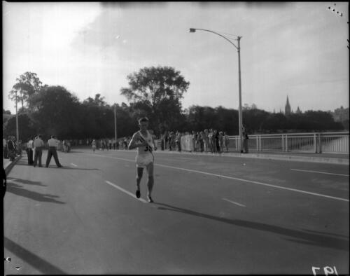 Marathon runner no. 3, Olympic Games, Melbourne, 1 December 1956 [picture]