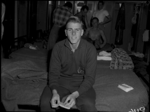[Murray Rose, Olympic Games, Melbourne, 7 December 1956] [picture]