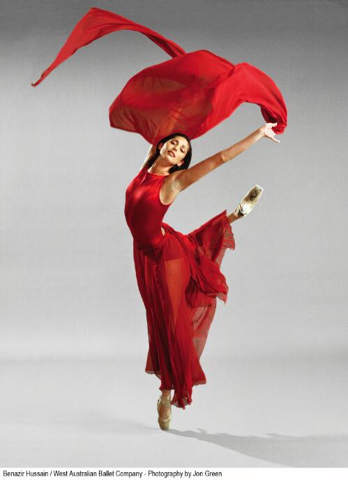 Benazir Hussain of West Australian Ballet [picture] / photography by Jon Green