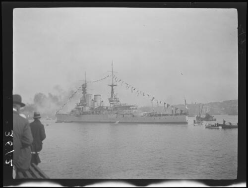 Arrival of the Prince of Wales aboard HMS Renown, Sydney Harbour, 16 June 1920 / Michael Terry