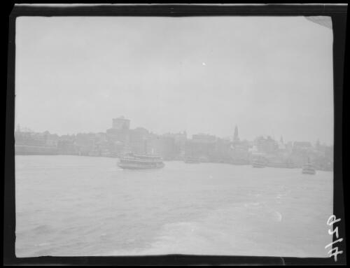 Last view of Circular Quay, Sydney, approximately 1924 / Michael Terry