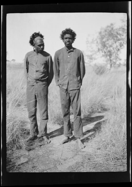 Two Aboriginal Australian men, Western Australia, 1925 / Michael Terry