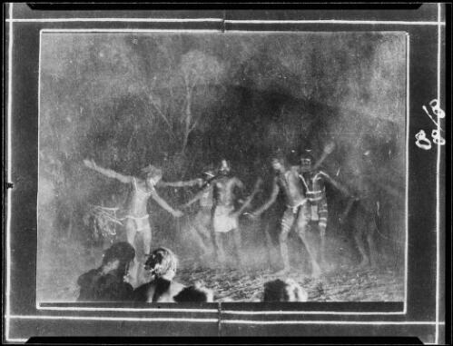 Aboriginal Australian men dancing, Northern Territory, 1925 / Michael Terry