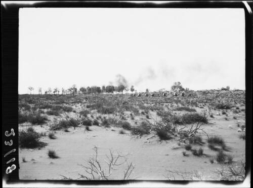 Smoke in the distance, Lake Mackay, Northern Territory, 1932 / Michael Terry