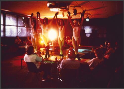[Women in lingerie dancing at the Federal Hotel, Kalgoorlie, 1992] [picture] / Trish Ainslie and Roger Garwood