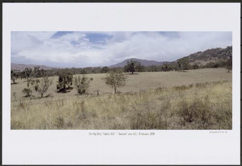 The big dry, Castle Hill - Lanyon area ACT, 8 January 2003 [picture] / Jeff Cutting