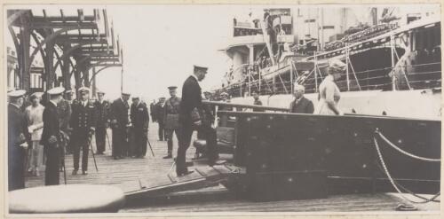 Royal tour by Edward, Prince of Wales to Australia and New Zealand, 1920, and H.M.S. Renown [picture] / Gordon Harrison