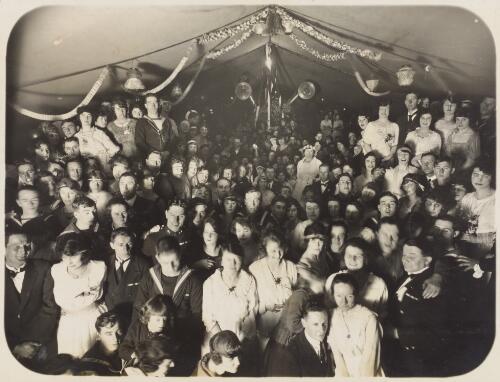 Dance given on board Renown at Sydney, New South Wales, [1920] [picture] / Gordon Harrison