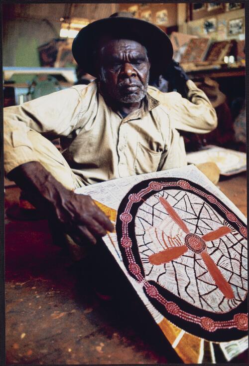 Photographs of Indigenous artists, Papunya, 1972 [picture] / Michael Jensen