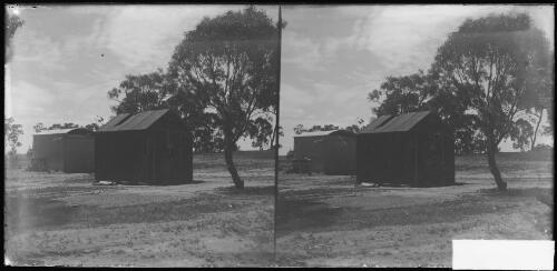 First huts, Canberra, Australian Capital Territory, 1910 [picture] / Thomas Griffith Taylor