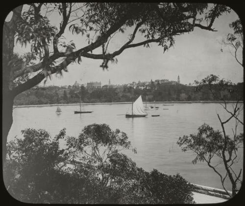Farm Cove, Sydney, ca.1892 [transparency] / Fred Hardie