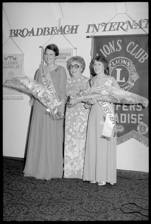 Lions miss Personality Quest, zone final held at Broadbeach Hotel, Gold Coast, Queensland, 4 June 1977 [picture] / Ray Sharpe