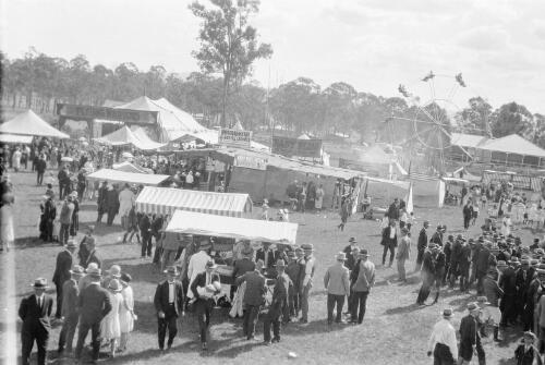 Beaudesert Show at the Albert Street Showgrounds, Beaudesert, Queensland, April 1927 [picture] / W. E. Sharpe