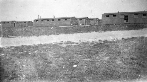 Camp, probably WW1 New Zealand army camp [picture] / Rex Nan Kivell