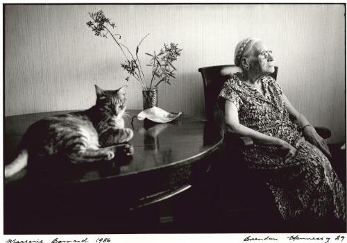 Portrait of Marjorie Barnard, 1986 [picture] / Brendan Hennessy
