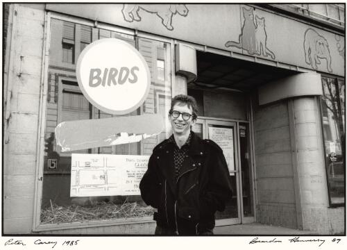Portrait of Peter Carey, 1985 [picture] / Brendan Hennessy