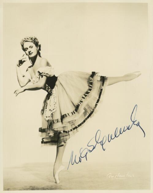 Mia Slavenska in Giselle, ca. 1948-1949 [picture] / Constantine