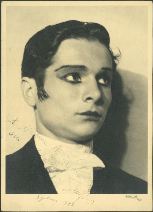 Oleg Tupine, Original Ballet Russe, 1939-1940 [picture] / E.A. Rowell