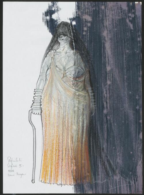 [Costume design for Erda (Liane Keegan) in Siegfried, in the State Opera of South Australia production of Der Ring des Nibelungen, Adelaide, 2004] [picture] / Stephen Curtis