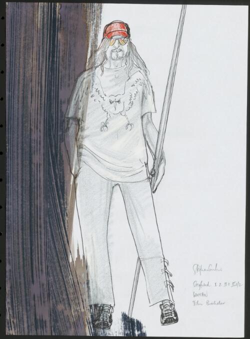 [Costume design for Wotan (John Bröcheler) in Siegfried, in the State Opera of South Australia production of Der Ring des Nibelungen, Adelaide, 2004] [picture] / Stephen Curtis