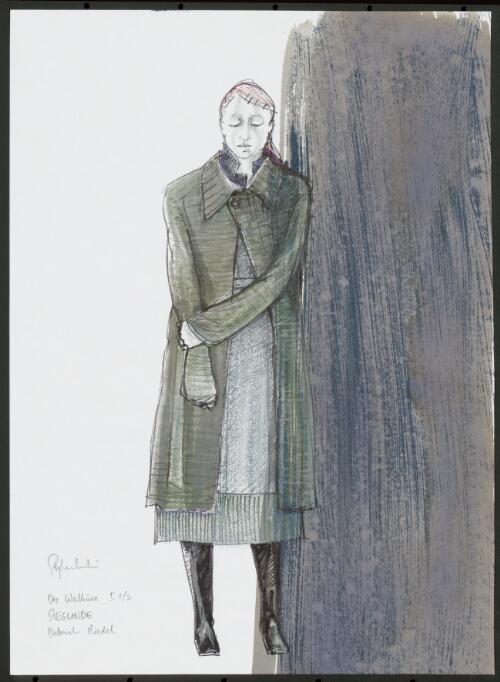 [Costume design for Sieglinde (Deborah Riedel) in Die Walküre, in the State Opera of South Australia production of Der Ring des Nibelungen, Adelaide, 2004, 1] [picture] / Stephen Curtis