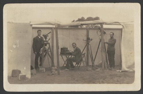Observation tent (Bookooloo), Gibson's camp, 50 m. N. [North] of Pt Augusta [picture]