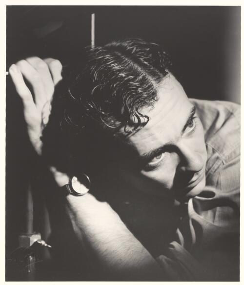 Portrait of Max Dupain, the well known Sydney photographer, 1938 [picture] / Geoffrey Powell