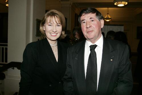 Portrait of Maxine McKew and Bob Hogg, 6th August 2005 / Bob Givens