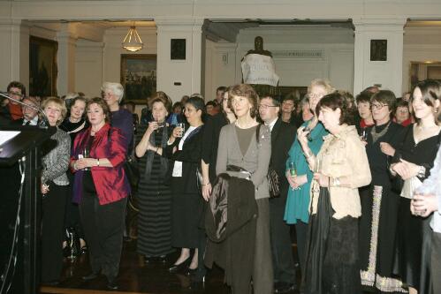 Audience in King's Hall listening to speeches, 6th August 2005 [1] / Bob Givens