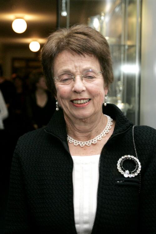 Portrait of Hon. Anne Levy, former member of the South Australian Legislative Council, first woman Presiding Officer of an Australian parliament and first Minister for the Status of Women in Australia, 6th August 2005 / Bob Givens