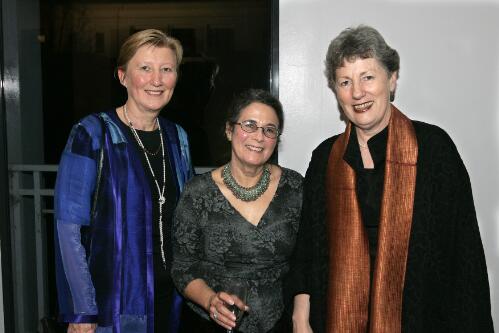 Portrait of former women's advisers Rosemary Calder, Sara Dowse and Elizabeth Reid, 6th August 2005 / Bob Givens