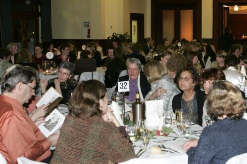 View of the dinner, Members' Dining Room, Old Parliament House, 6th August 2005 [1] / Bob Givens