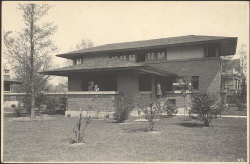 Exterior elevation of Barton House [picture]