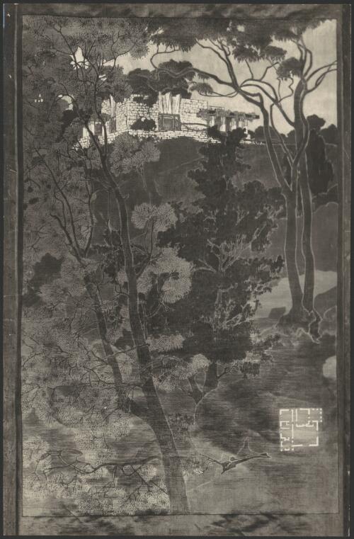 Perspective rendering of Cheong house at Castlecrag, Sydney, New South Wales, ca. 1922, [1] [picture]