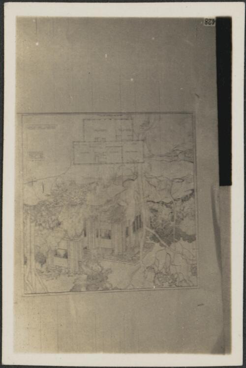 Perspective and plan of Leach Residence, Lot 398, The Buttress (now Lot. 398 The Bulwark, Haven Estate), Castlecrag, New South Wales [picture]