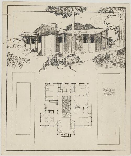 Dwelling for S.R. Salter, Toorak, [Melbourne, Victoria] [picture]