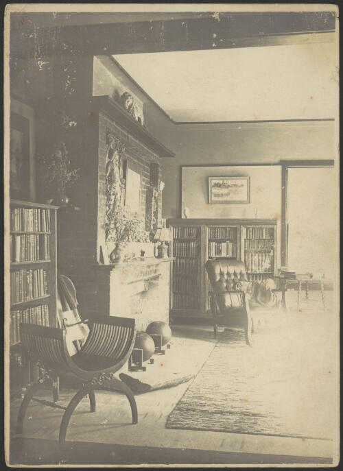 Interior view of Gerard Mahony House [picture] / Walter Burley Griffin