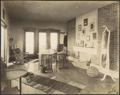 Interior view of Koehne House,Florida, U.S.A. [United States of America, 2] [picture] / Walter Burley Griffin