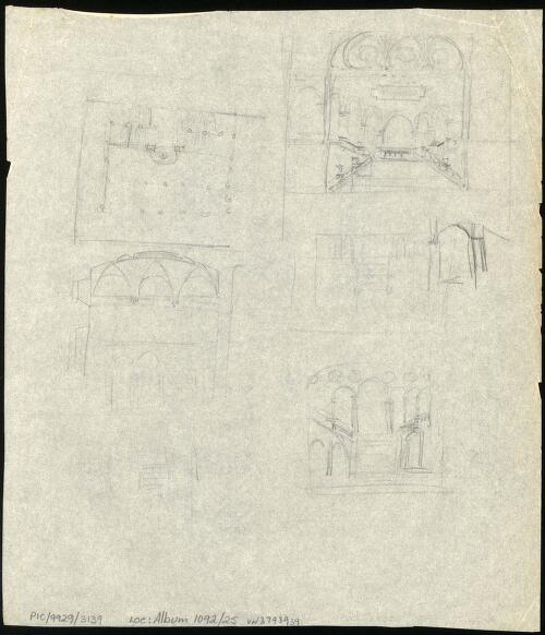 Walter Burley Griffin student drawing, [4] [picture] / [Walter Burley Griffin]