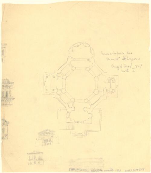 Walter Burley Griffin student drawing, [7] [picture] / [Walter Burley Griffin]