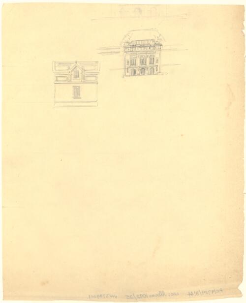 Walter Burley Griffin student drawing, [8] [picture] / [Walter Burley Griffin]
