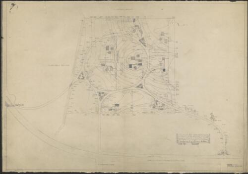 Plan subdivision Emory Hills Wheaton, Illinois [picture] / Walter Burley Griffin