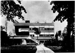 Le Corbusier's Villa Stein, Paris, France [picture].