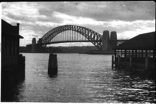 View of Sydney Harbour Bridge [transparency]