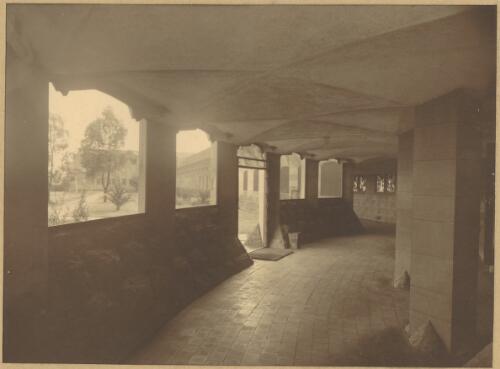 Newman College, Melbourne University, Melbourne, Victoria, 1916 [picture] / architects: W.B. Griffin