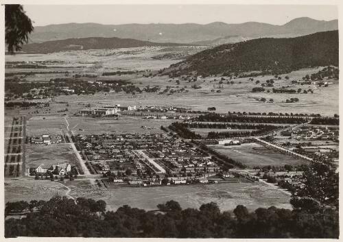 The view from Mount Ainslie, Canberra, [1930s] [picture]