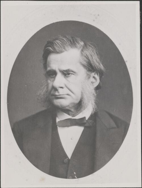 Portrait of biologist T.H. Huxley [picture]