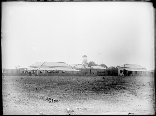 Gaol at Fanny Bay, Palmerston, former name of Darwin, ca. 1900 [picture] / Florenz Bleeser