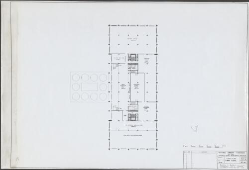 [Sketch plan first floor, of the National Library of Australia, 1962] [picture] / National Capital Development Commission